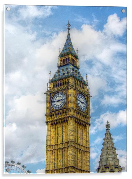 Big Ben Acrylic by stephen walton