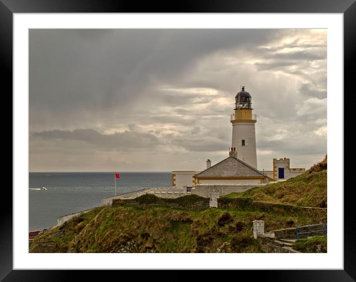 DOUGLAS HEAD LIGHTHOUSE Framed Mounted Print by raymond mcbride