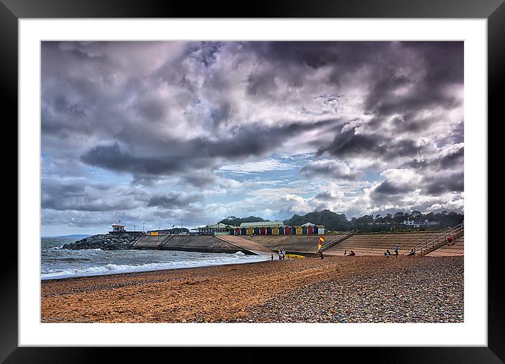 Dawlish Warren Beach Framed Mounted Print by kevin wise