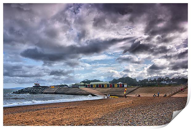 Dawlish Warren Beach Print by kevin wise