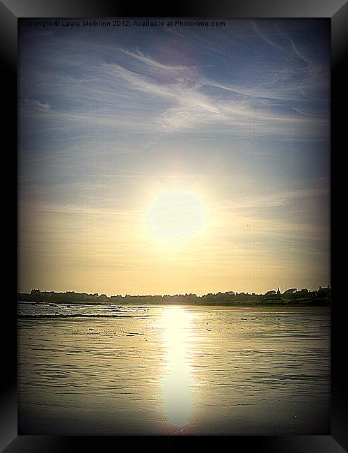 Wisping Clouds Framed Print by Laura McGlinn Photog