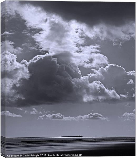 Clouds Gathering Canvas Print by David Pringle