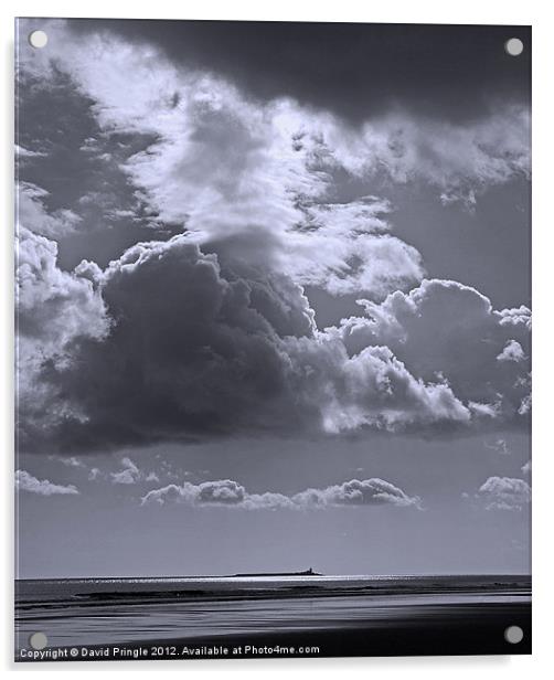 Clouds Gathering Acrylic by David Pringle