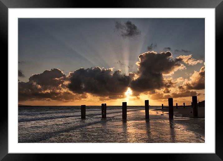 Crow Point Framed Mounted Print by Dave Wilkinson North Devon Ph