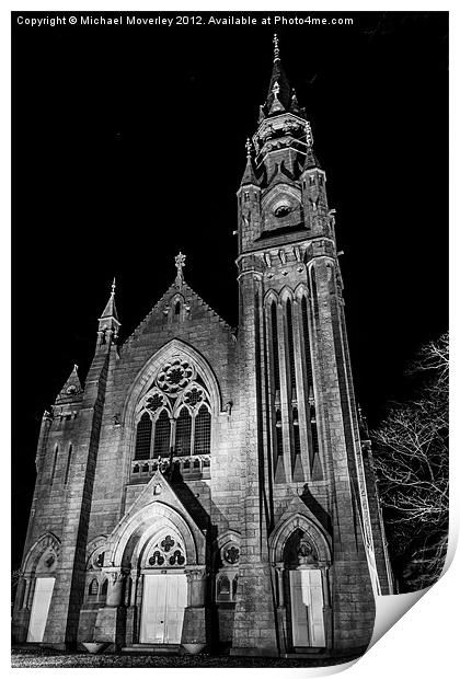 Queens Cross Church, Aberdeen Print by Michael Moverley