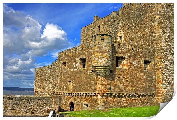 Blackness Castle Gatehouse Print by Tom Gomez