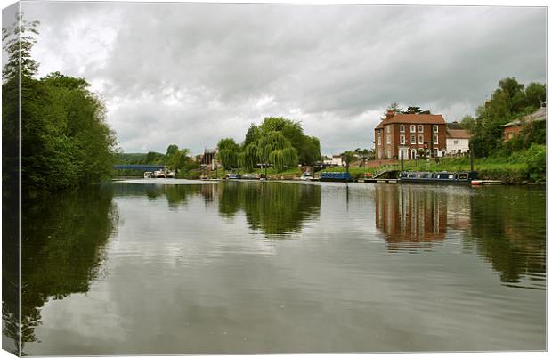 Approaching Stourport Canvas Print by graham young