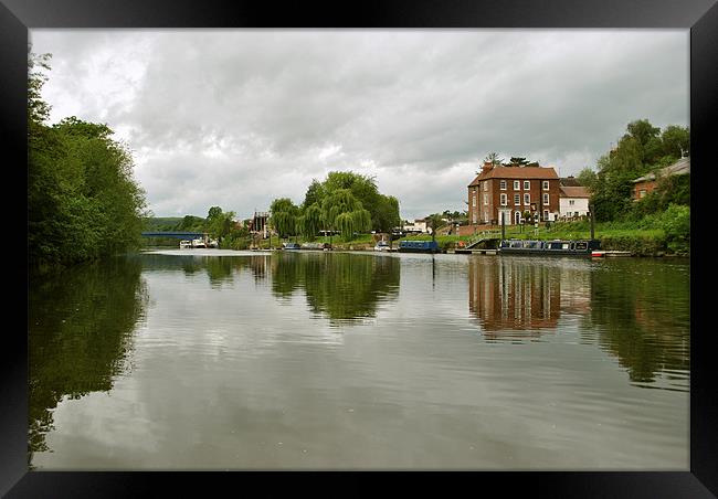 Approaching Stourport Framed Print by graham young
