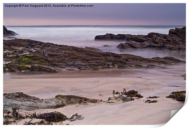 Gwithian Beach Print by Pam Sargeant