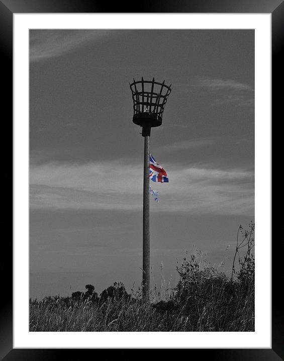 Flying the Colours Framed Mounted Print by John Ellis