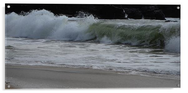 Clogher beach Acrylic by barbara walsh