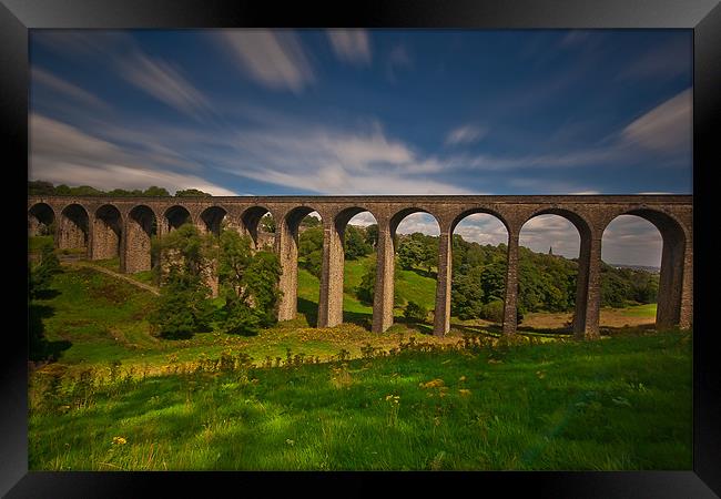 Thornton Viaduct Framed Print by Matthew Burniston