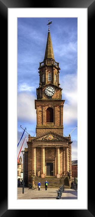 The Town Hall in Berwick-upon-Tweed Framed Mounted Print by Tom Gomez