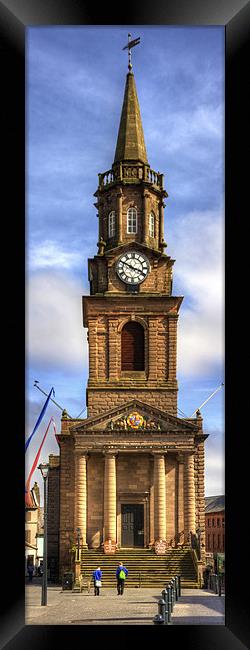 The Town Hall in Berwick-upon-Tweed Framed Print by Tom Gomez