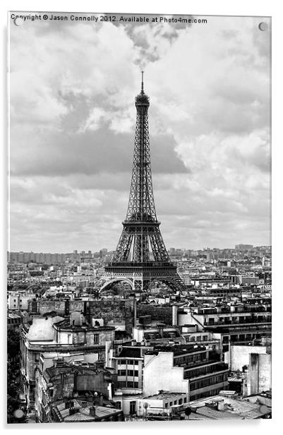Eiffel Tower, Paris Acrylic by Jason Connolly