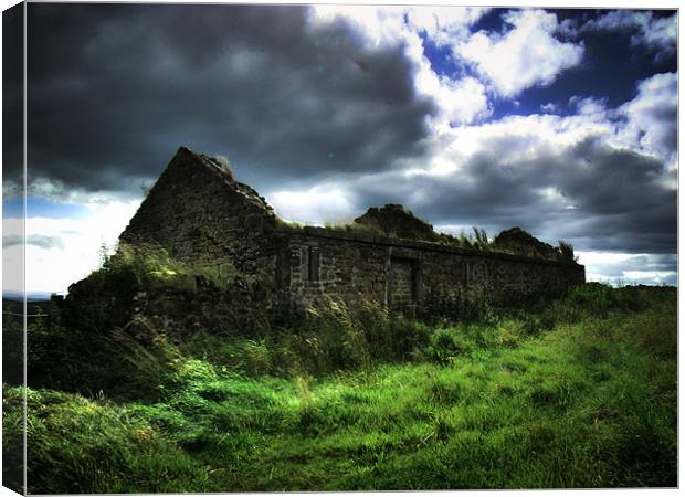 Derelict Remains Canvas Print by Alan Todd