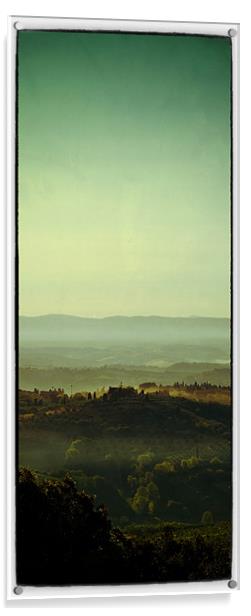 Tuscan Sunrise Acrylic by Philip Teale
