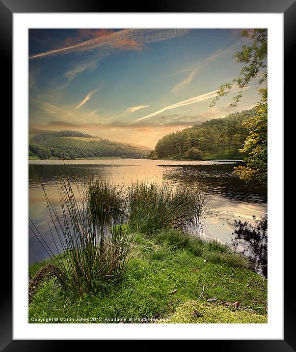 Towards Derwent Framed Mounted Print by K7 Photography