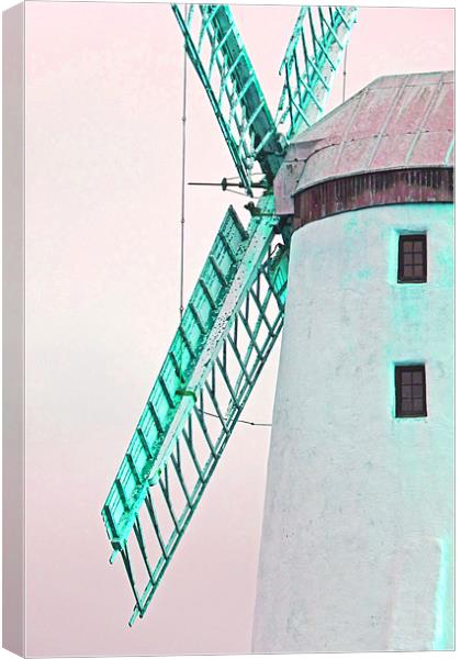 Windmills Of Your Mind Canvas Print by Noreen Linale