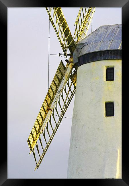 Windmills Of Your Mind II Framed Print by Noreen Linale