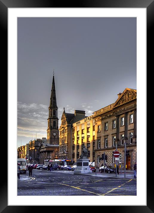 The East End of George Street Framed Mounted Print by Tom Gomez