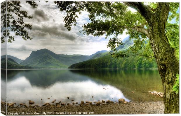 Beautiful Buttermere Canvas Print by Jason Connolly