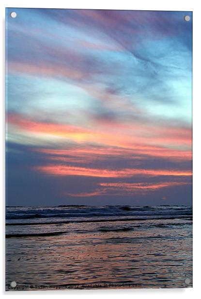 Splendido Sunset Acrylic by Susan Medeiros