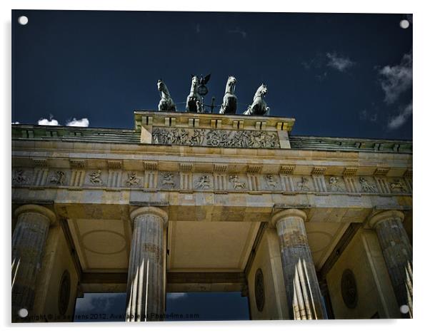 Brandenburger Tor Acrylic by Jo Beerens