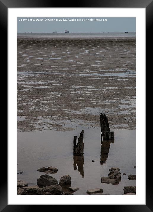 The Isle of Grain Framed Mounted Print by Dawn O'Connor