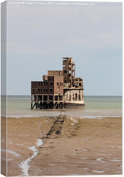 GrainTower Battery Canvas Print by Dawn O'Connor