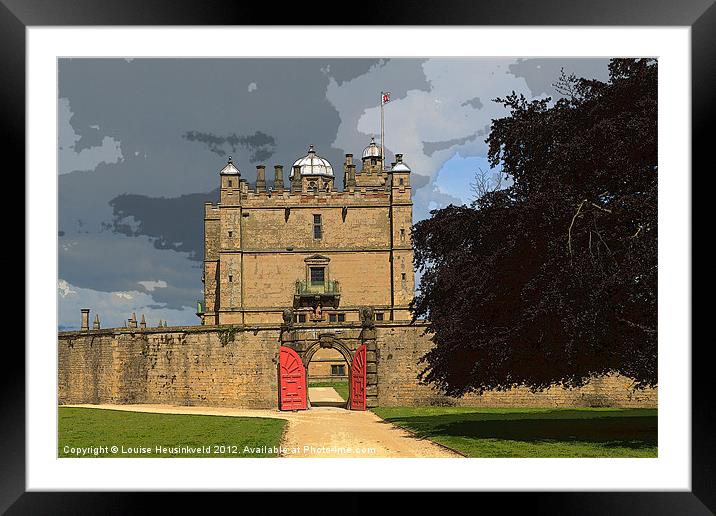Bolsover Castle, Derbyshire Framed Mounted Print by Louise Heusinkveld