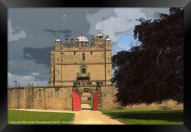 Bolsover Castle, Derbyshire Framed Print by Louise Heusinkveld