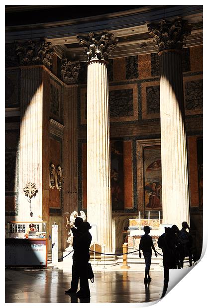 Pantheon Interior Print by Liam Dobson