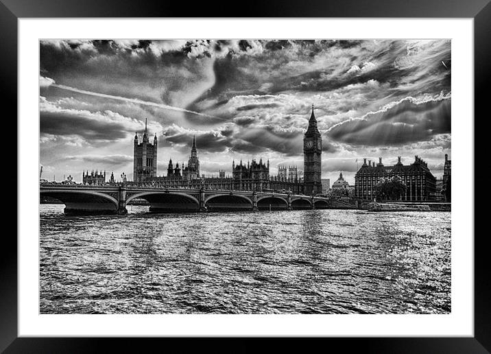 Westminster and Big Ben Framed Mounted Print by Dean Messenger