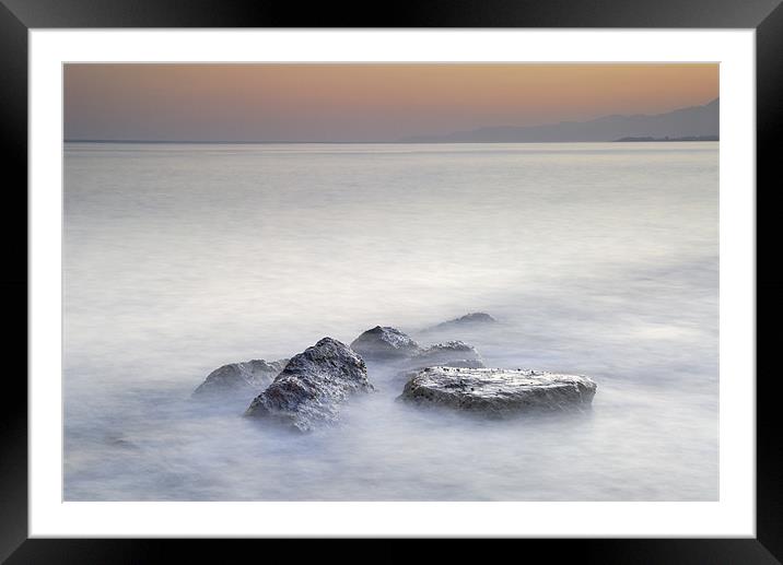 dreaming between the islands Framed Mounted Print by Guido Montañes