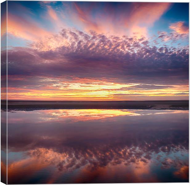 Sunset Canvas Print by Roger Green
