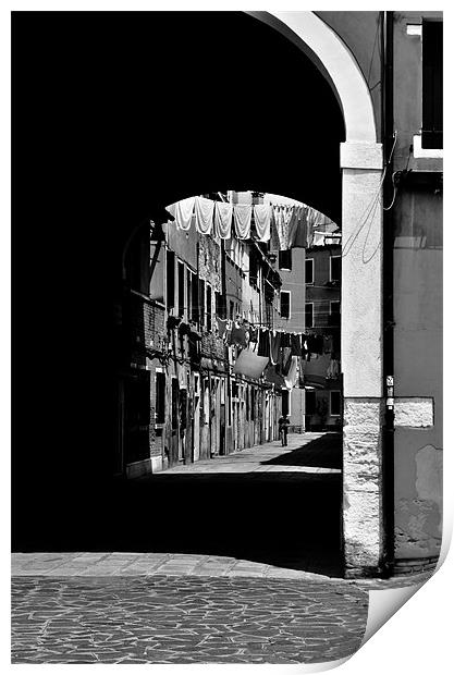 Venice Arch Print by Liam Dobson