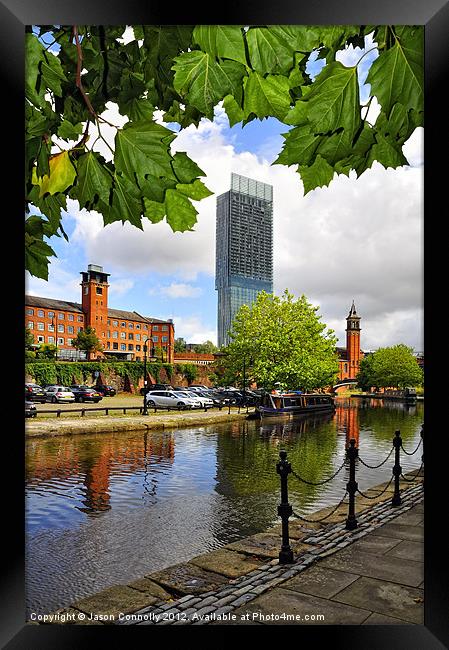 Castlefield Reflections Framed Print by Jason Connolly