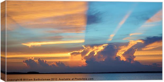 The Day the Sun Set Canvas Print by Beach Bum Pics