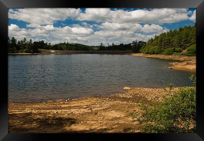 Venford Reservoir on Dartmoor Framed Print by Jay Lethbridge