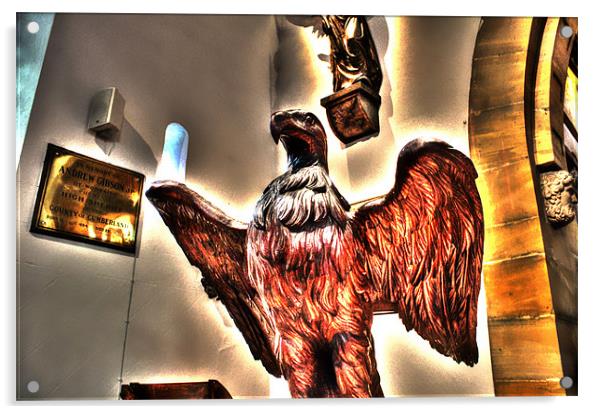 Wreay Eagle Acrylic by Gavin Wilson