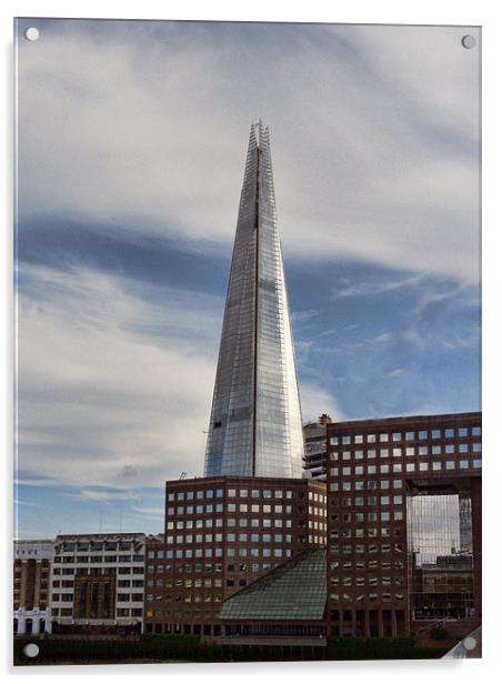 The Shard Acrylic by Lynn Bolt