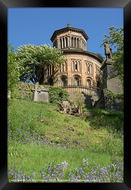 Glasgow Necropolis Framed Print by Iain McGillivray