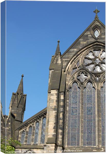 Glasgow Cathedral Canvas Print by Iain McGillivray