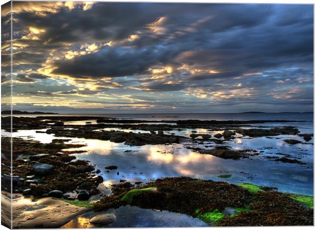Seahouses Northumberland Canvas Print by Alan Todd