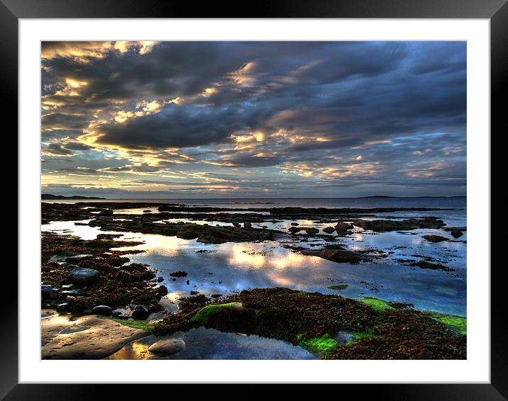 Seahouses Northumberland Framed Mounted Print by Alan Todd