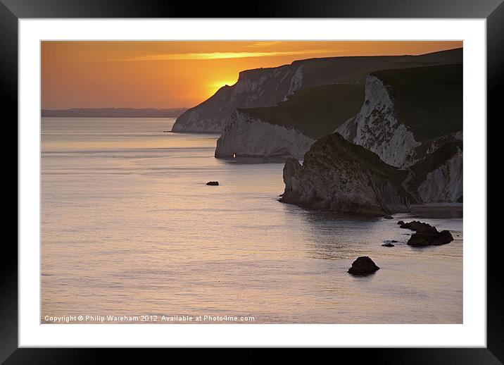 Durdle from Dungy Framed Mounted Print by Phil Wareham