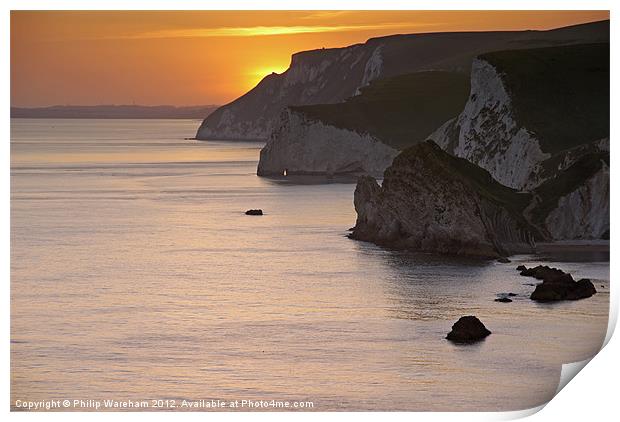 Durdle from Dungy Print by Phil Wareham
