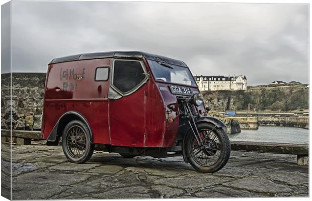 Old Delivery Van Canvas Print by Sam Smith