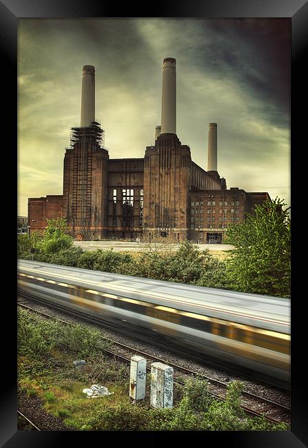 Battersea Power Station Framed Print by Martin Williams